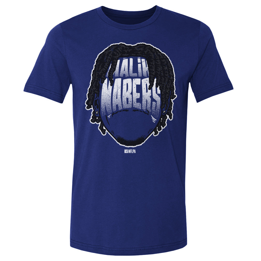 Malik Nabers Men's Cotton T-Shirt | 500 LEVEL