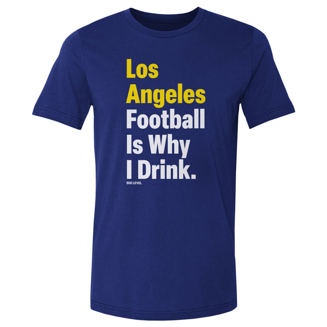 Los Angeles Football Men's Cotton T-Shirt | 500 LEVEL