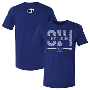 St. Louis Battlehawks Men's Cotton T-Shirt | 500 LEVEL