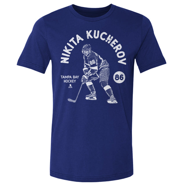 Nikita Kucherov Men's Cotton T-Shirt | 500 LEVEL