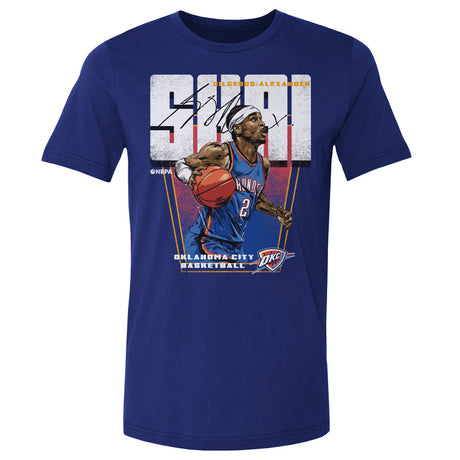 Shai Gilgeous-Alexander Men's Cotton T-Shirt | 500 LEVEL