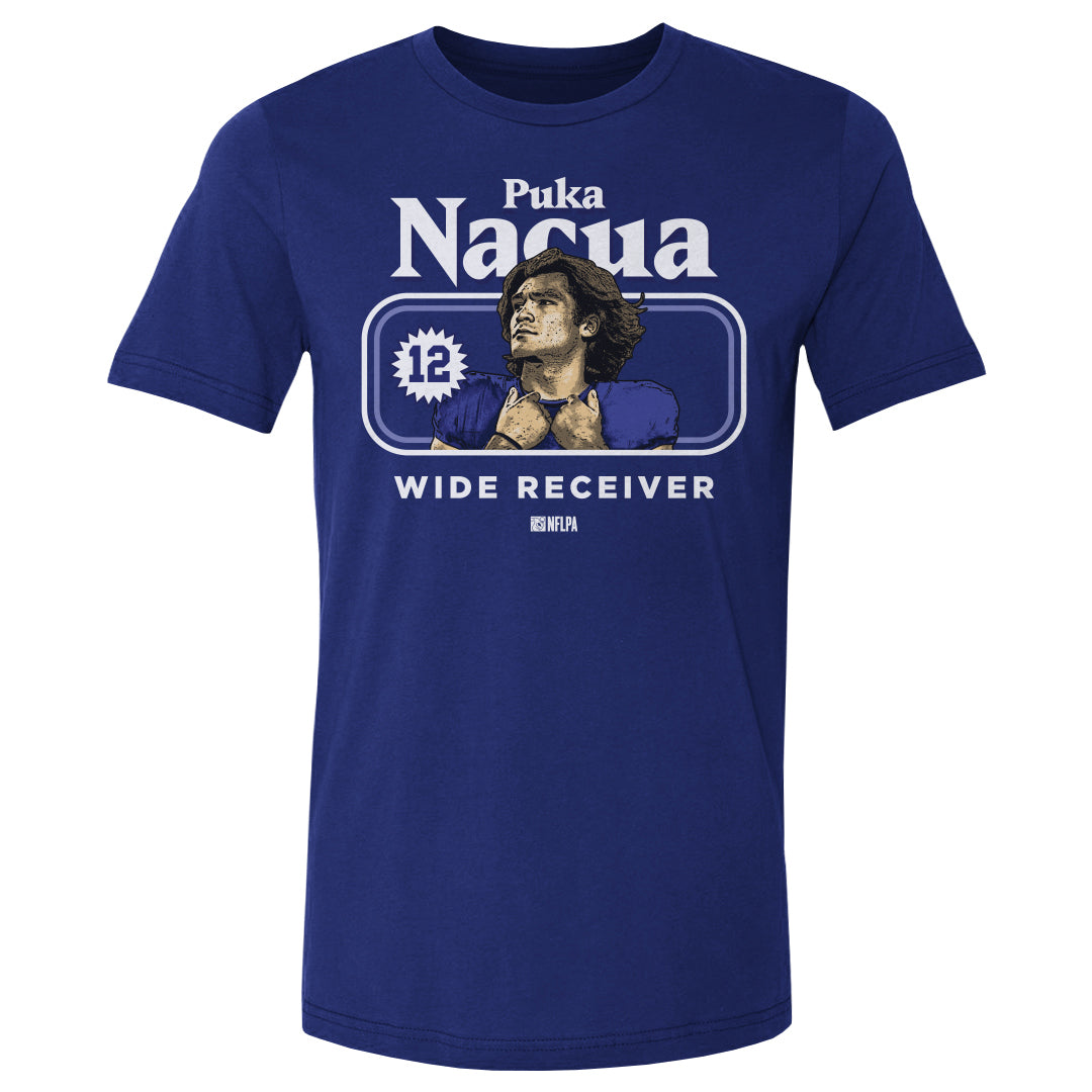 Puka Nacua Men's Cotton T-Shirt | 500 LEVEL