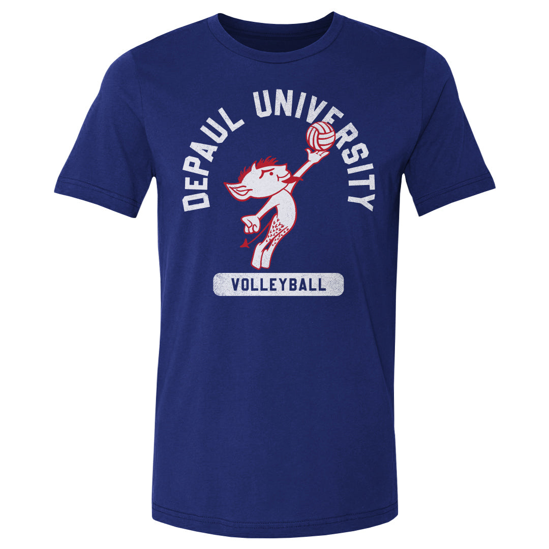 DePaul Blue Demons Men's Cotton T-Shirt | 500 LEVEL