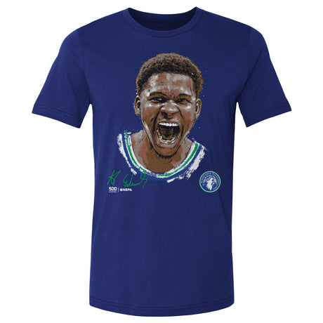 Anthony Edwards Men's Cotton T-Shirt | 500 LEVEL