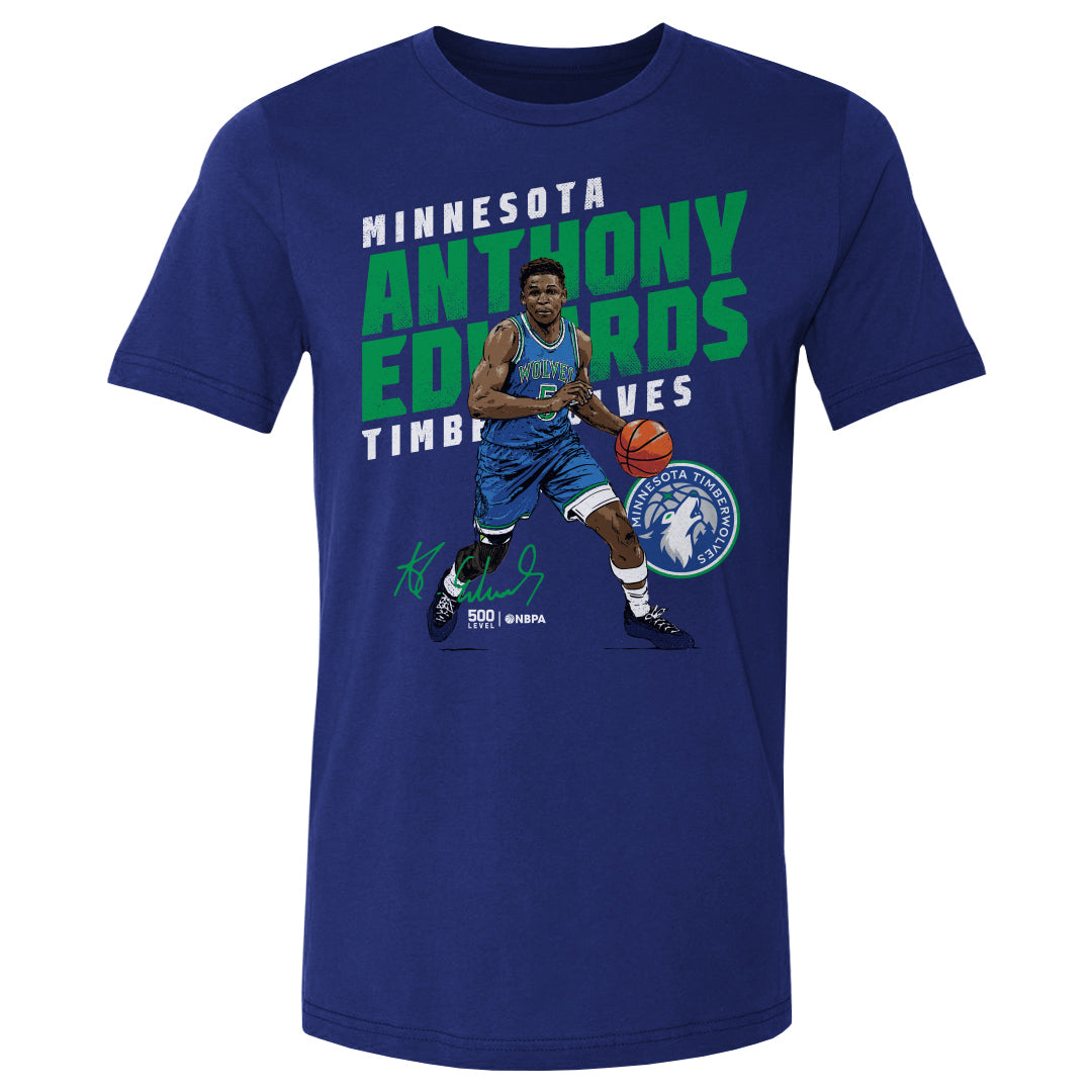 Anthony Edwards Men's Cotton T-Shirt | 500 LEVEL