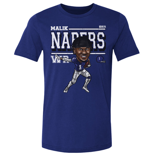 Malik Nabers Men's Cotton T-Shirt | 500 LEVEL