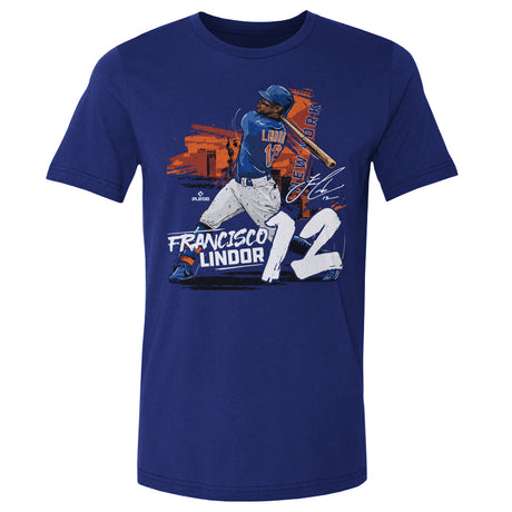 Francisco Lindor Men's Cotton T-Shirt | 500 LEVEL