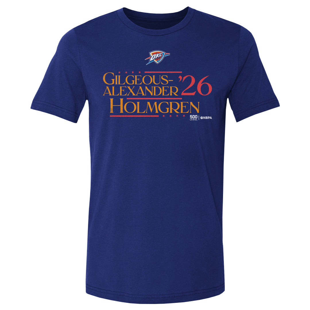 Shai Gilgeous-Alexander Men's Cotton T-Shirt | 500 LEVEL