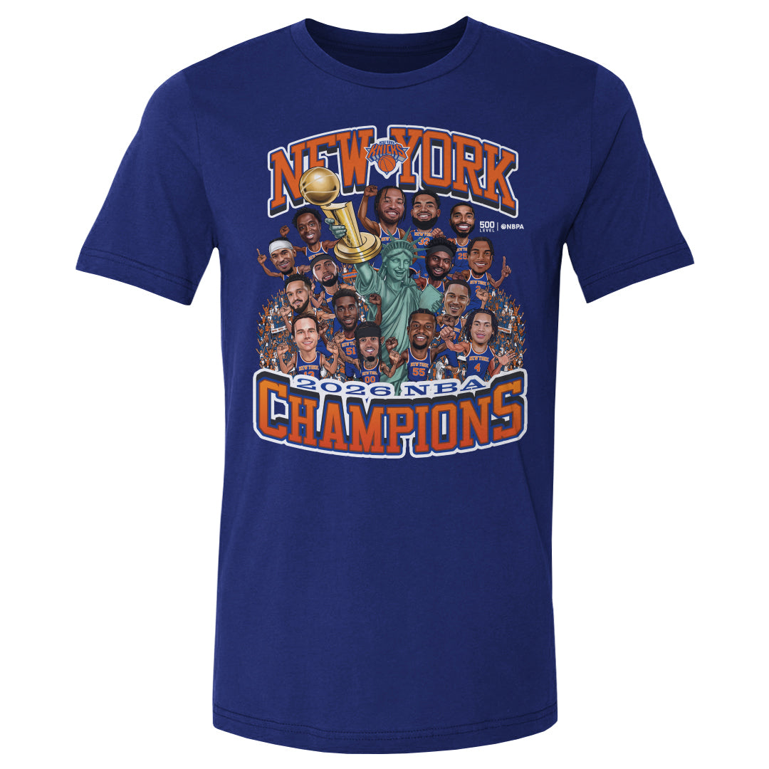 New York Knicks Men's Cotton T-Shirt | 500 LEVEL