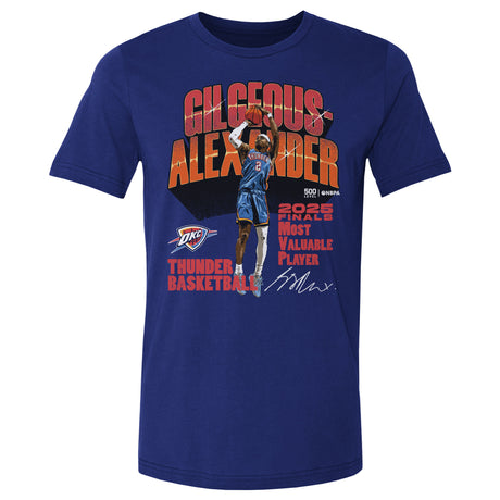 Shai Gilgeous-Alexander Men's Cotton T-Shirt | 500 LEVEL
