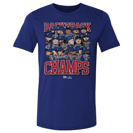 Los Angeles D Baseball Men's Cotton T-Shirt | 500 LEVEL