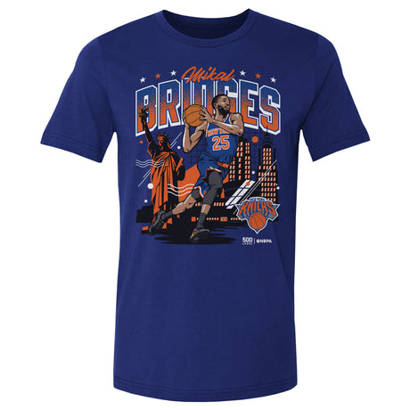 Mikal Bridges Men's Cotton T-Shirt | 500 LEVEL