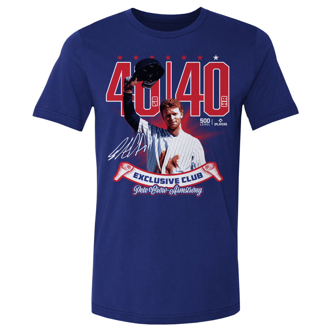 Pete Crow-Armstrong Men's Cotton T-Shirt | 500 LEVEL