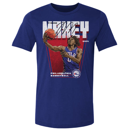 Tyrese Maxey Men's Cotton T-Shirt | 500 LEVEL