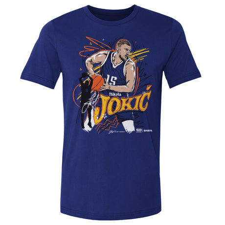 Nikola Jokic Men's Cotton T-Shirt | 500 LEVEL