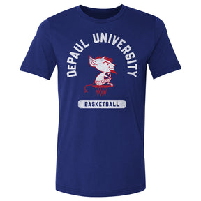 DePaul Blue Demons Men's Cotton T-Shirt | 500 LEVEL