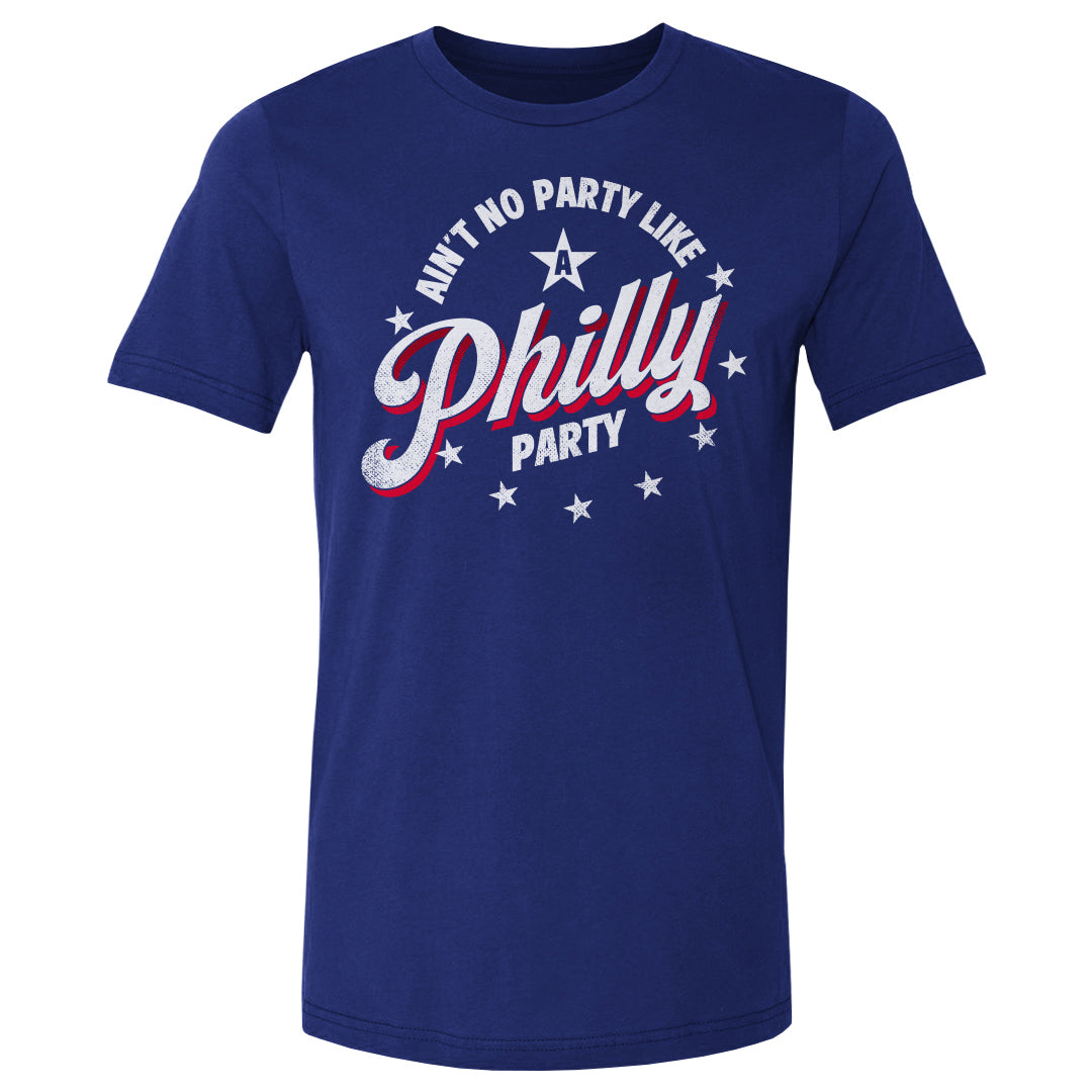 Philadelphia Basketball Men's Cotton T-Shirt | 500 LEVEL