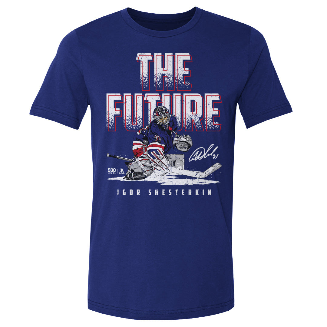 Igor Shesterkin Men's Cotton T-Shirt | 500 LEVEL