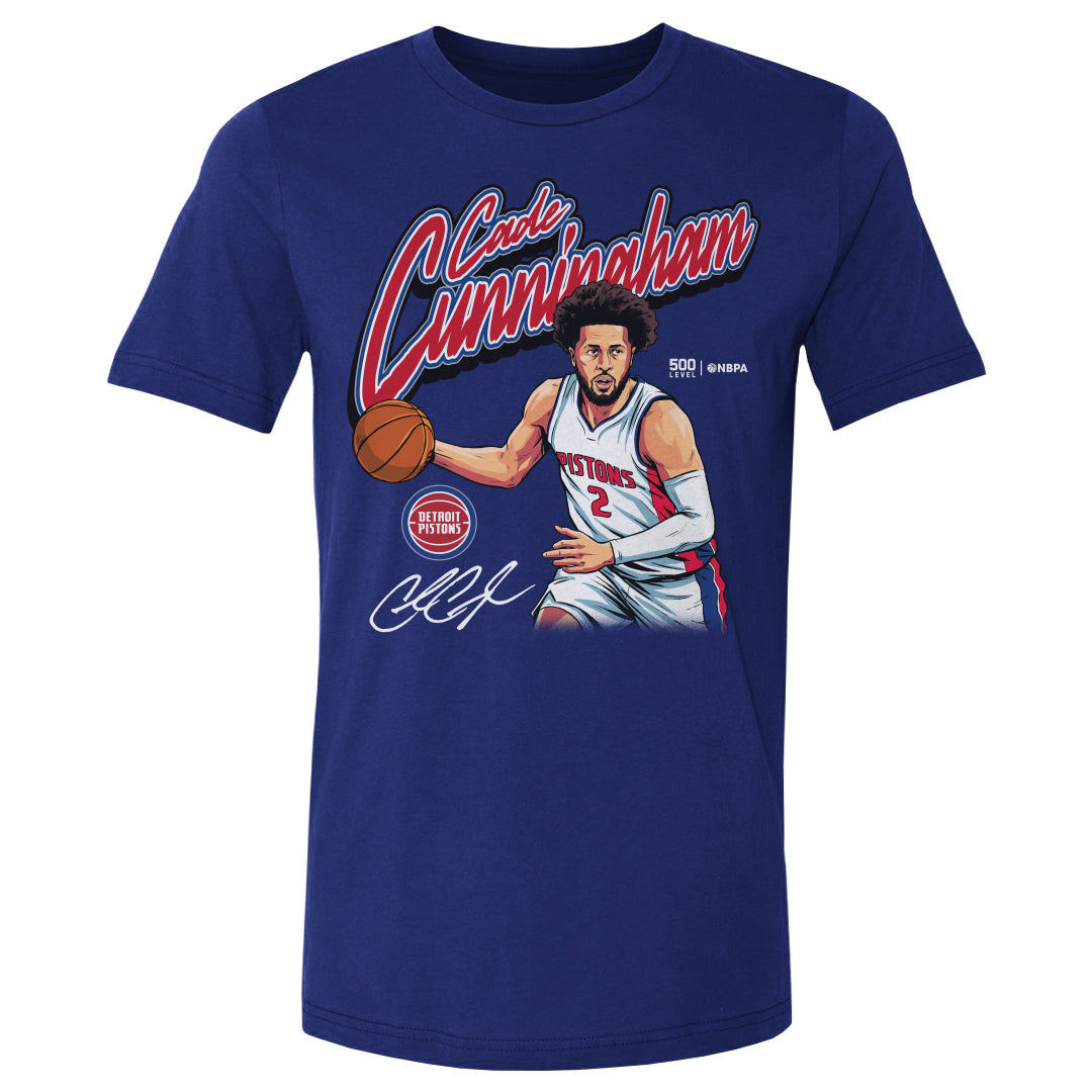 Cade Cunningham Men's Cotton T-Shirt | 500 LEVEL