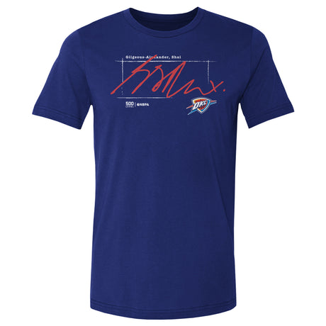 Shai Gilgeous-Alexander Men's Cotton T-Shirt | 500 LEVEL