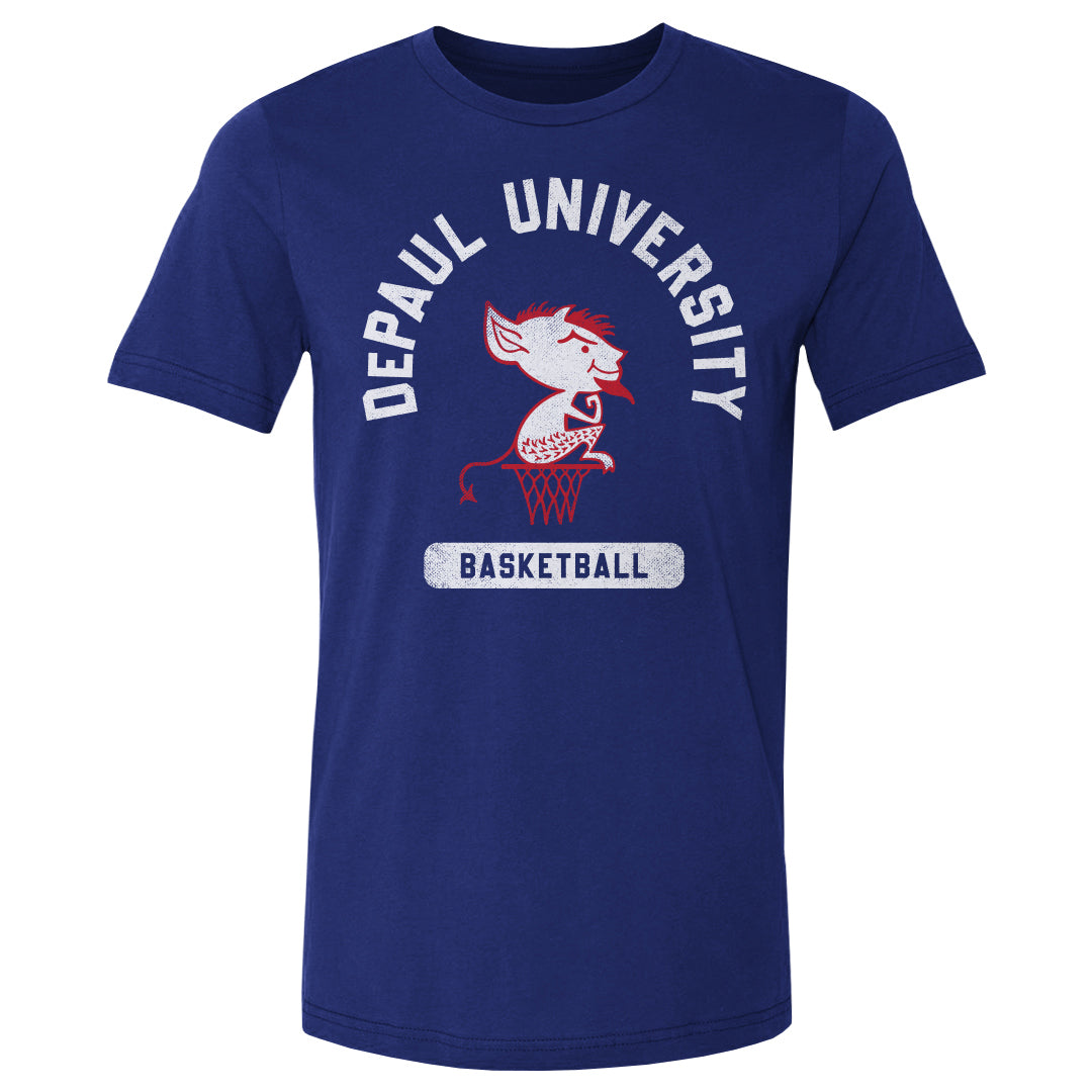 DePaul Blue Demons Men's Cotton T-Shirt | 500 LEVEL