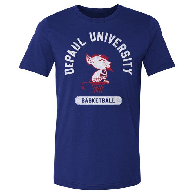 DePaul Blue Demons Men's Cotton T-Shirt | 500 LEVEL