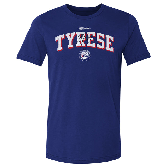 Tyrese Maxey Men's Cotton T-Shirt | 500 LEVEL