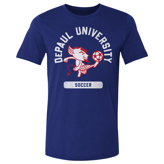 DePaul Blue Demons Men's Cotton T-Shirt | 500 LEVEL