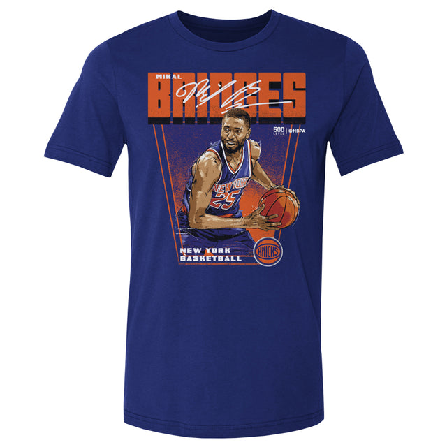 Mikal Bridges Men's Cotton T-Shirt | 500 LEVEL