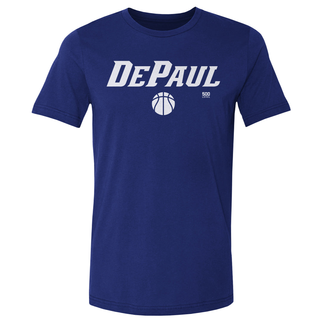 DePaul Blue Demons Men's Cotton T-Shirt | 500 LEVEL