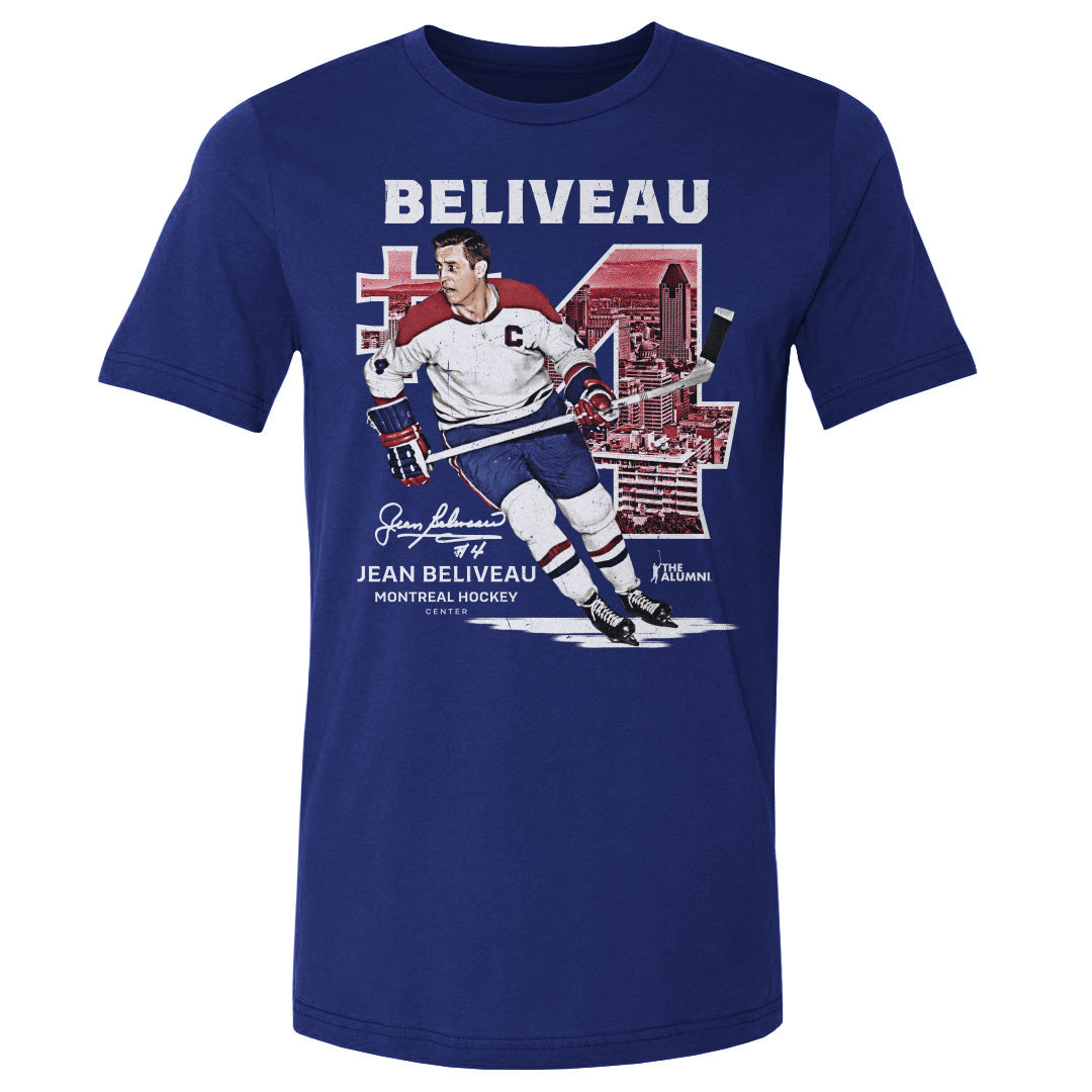 Jean Beliveau Men's Cotton T-Shirt | 500 LEVEL
