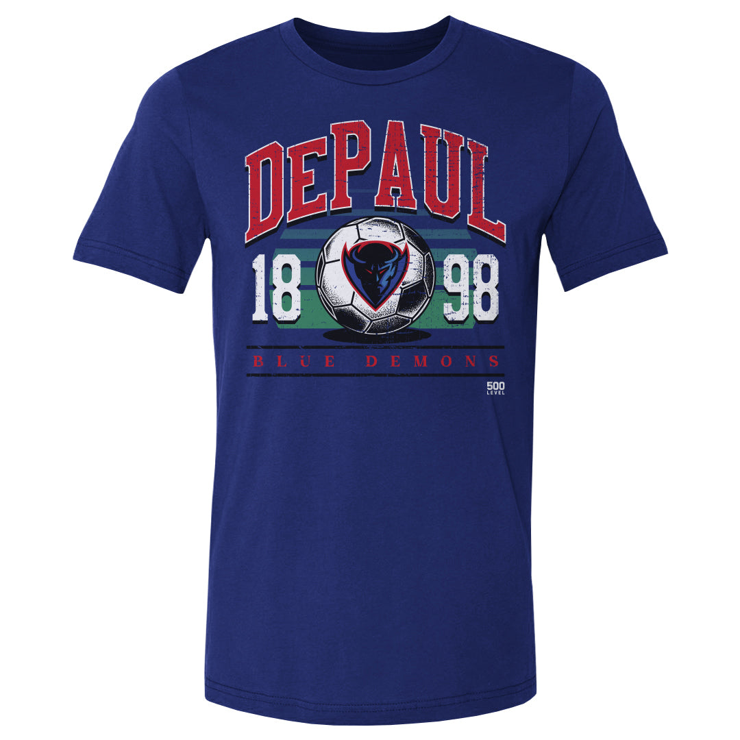 DePaul Blue Demons Men's Cotton T-Shirt | 500 LEVEL