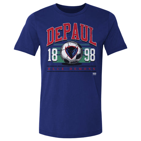 DePaul Blue Demons Men's Cotton T-Shirt | 500 LEVEL