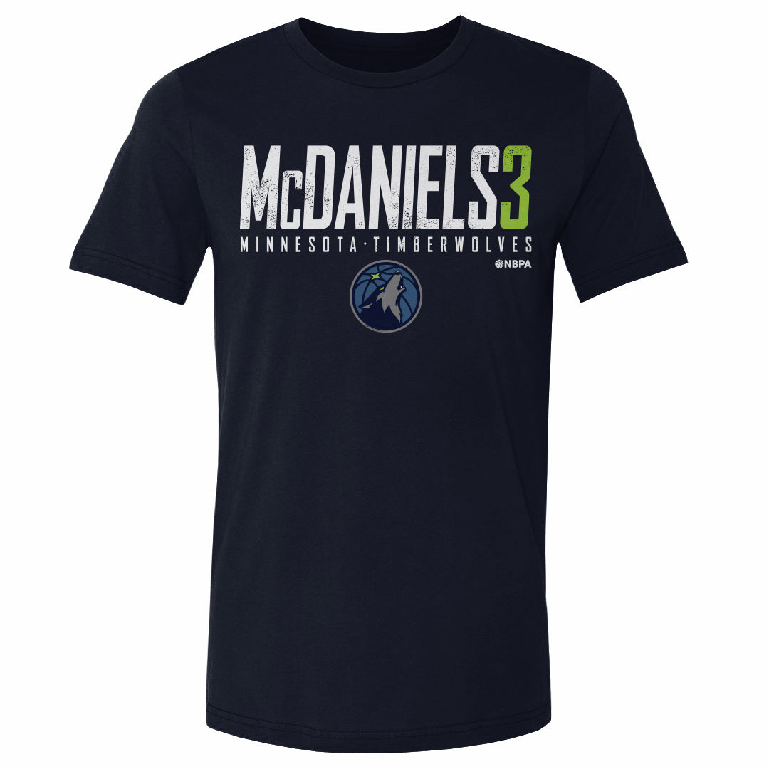 Jaden McDaniels Men&#39;s Cotton T-Shirt | 500 LEVEL