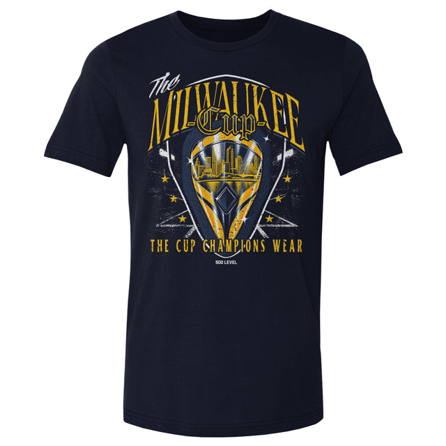 Milwaukee Baseball Men's Cotton T-Shirt | 500 LEVEL