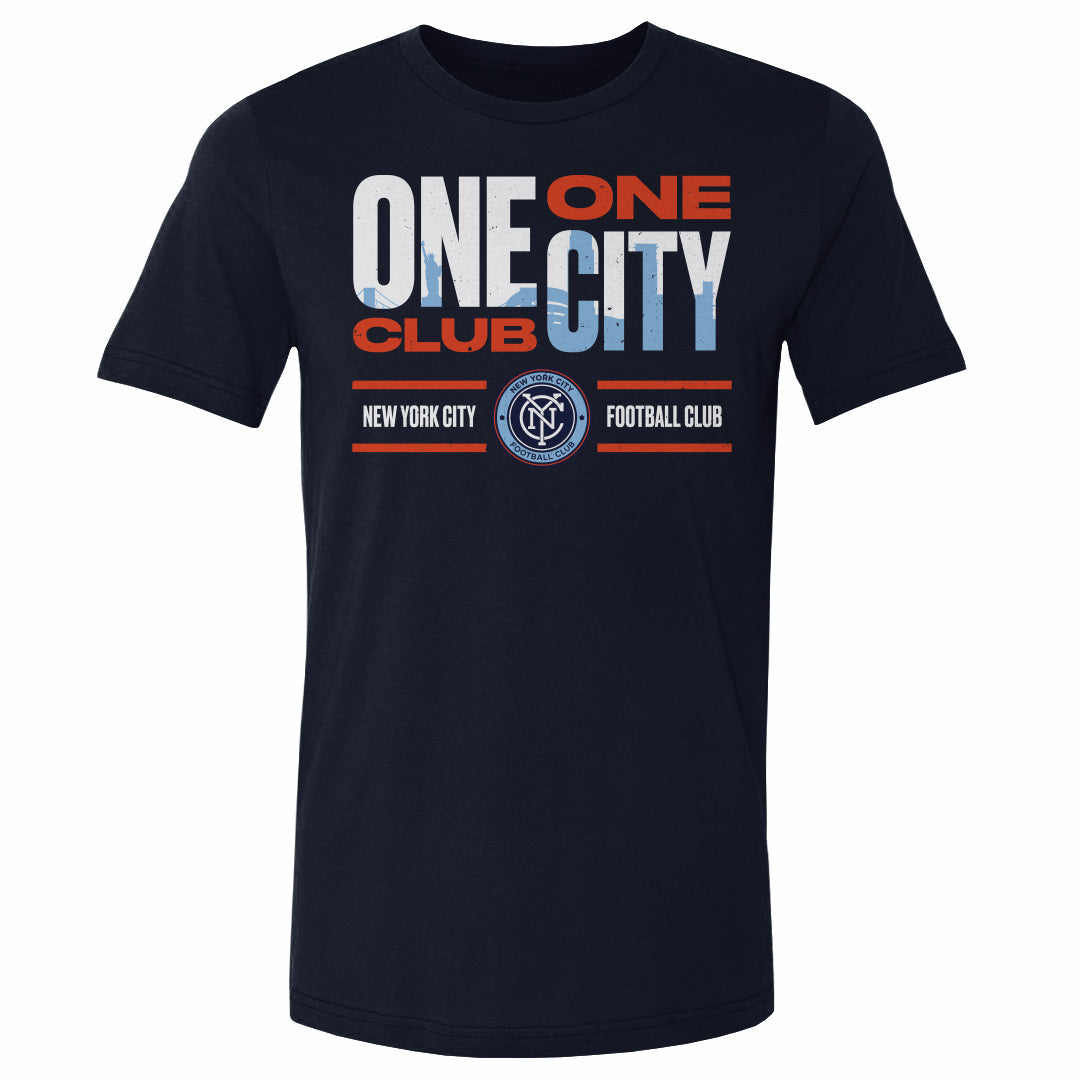 New York City FC Men&#39;s Cotton T-Shirt | 500 LEVEL