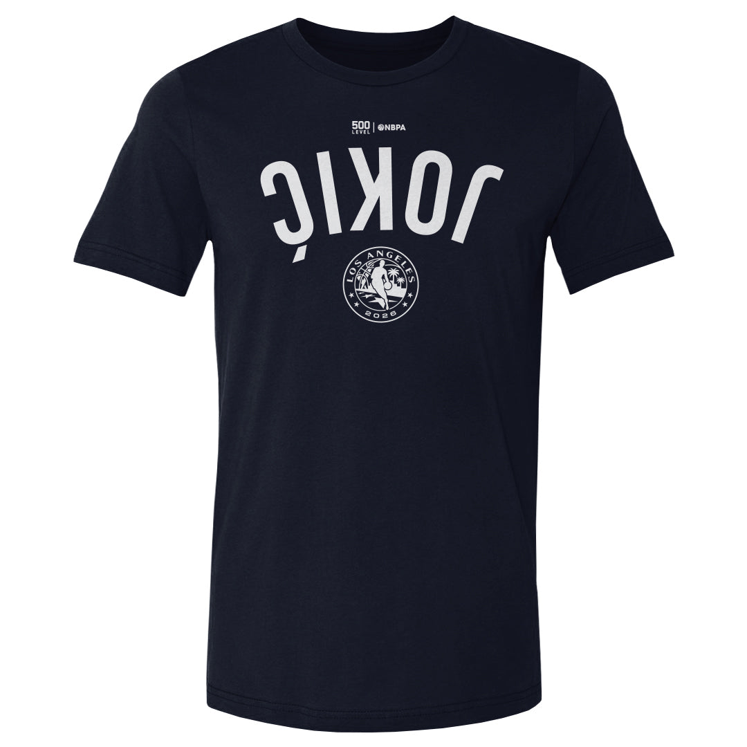 Nikola Jokic Men's Cotton T-Shirt | 500 LEVEL