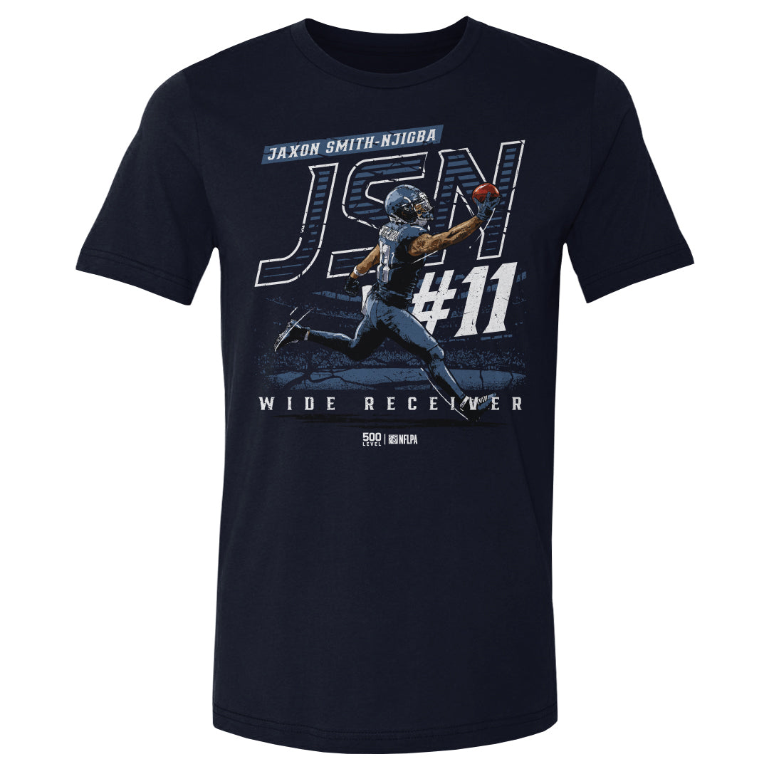 Jaxon Smith-Njigba Men's Cotton T-Shirt | 500 LEVEL