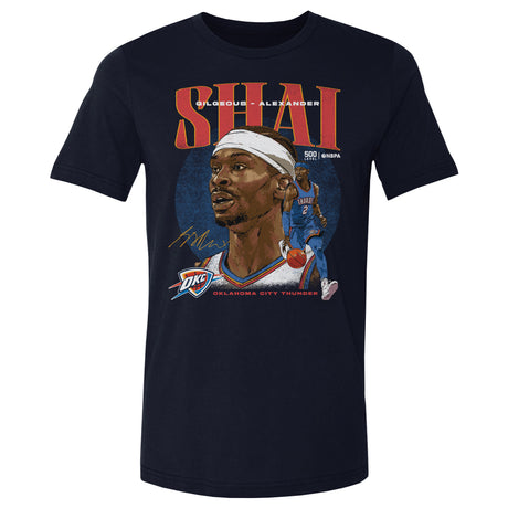 Shai Gilgeous-Alexander Men's Cotton T-Shirt | 500 LEVEL
