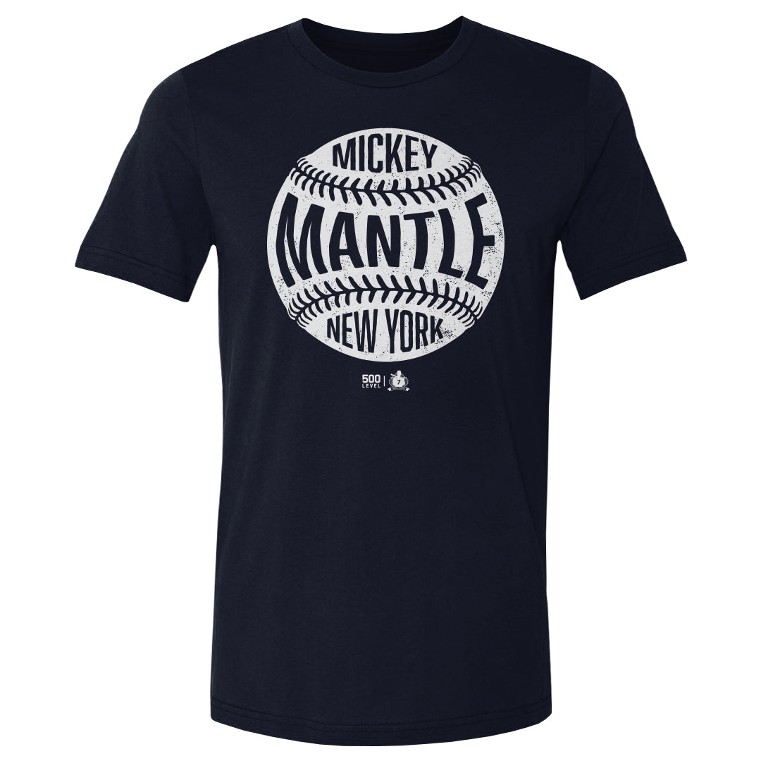 Mickey Mantle Men's Cotton T-Shirt | 500 LEVEL