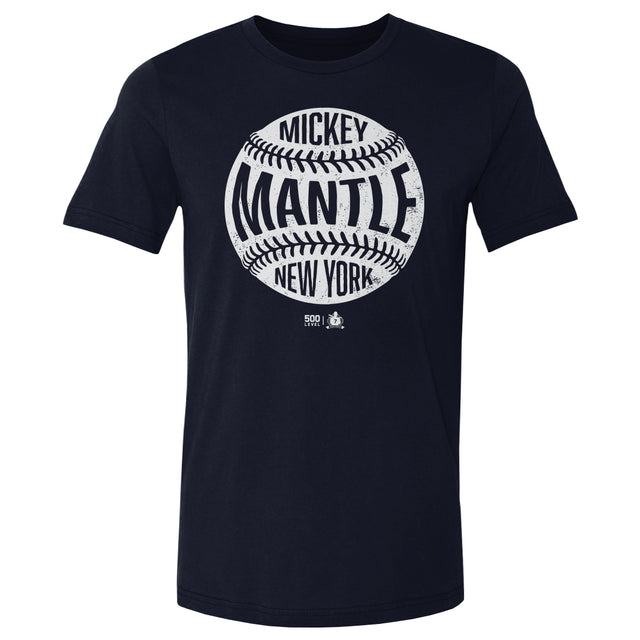 Mickey Mantle Men's Cotton T-Shirt | 500 LEVEL