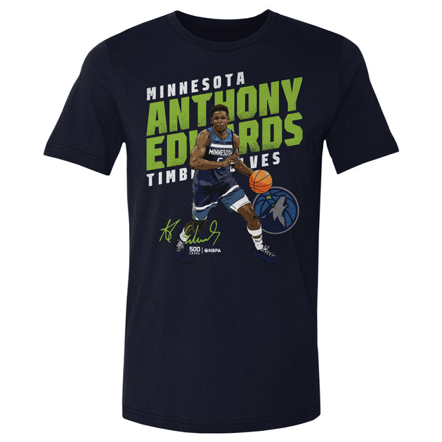 Anthony Edwards Men's Cotton T-Shirt | 500 LEVEL