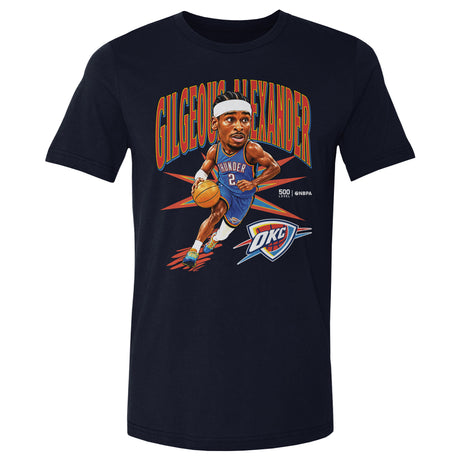 Shai Gilgeous-Alexander Men's Cotton T-Shirt | 500 LEVEL