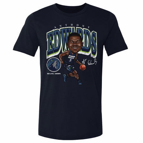Anthony Edwards Men's Cotton T-Shirt | 500 LEVEL