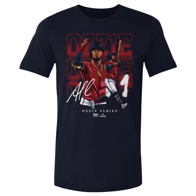 Ozzie Albies Men's Cotton T-Shirt | 500 LEVEL
