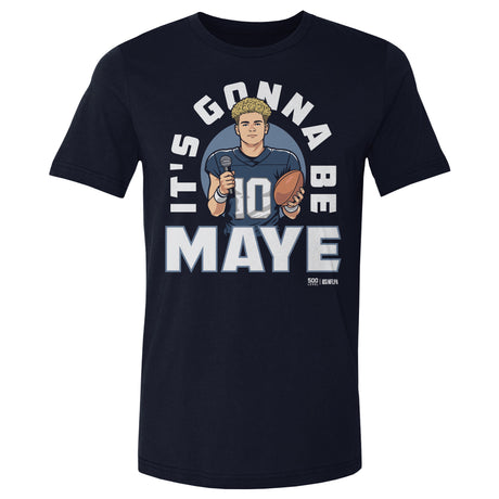 Drake Maye Men's Cotton T-Shirt | 500 LEVEL