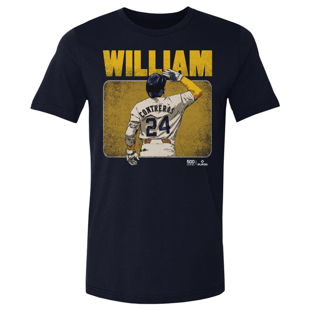 William Contreras Men's Cotton T-Shirt | 500 LEVEL