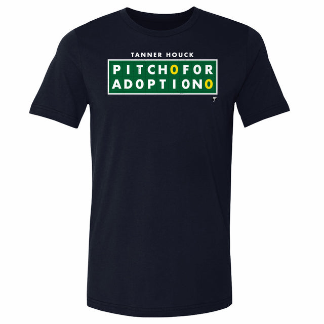 Pitch For Adoption Men's Cotton T-Shirt | 500 LEVEL