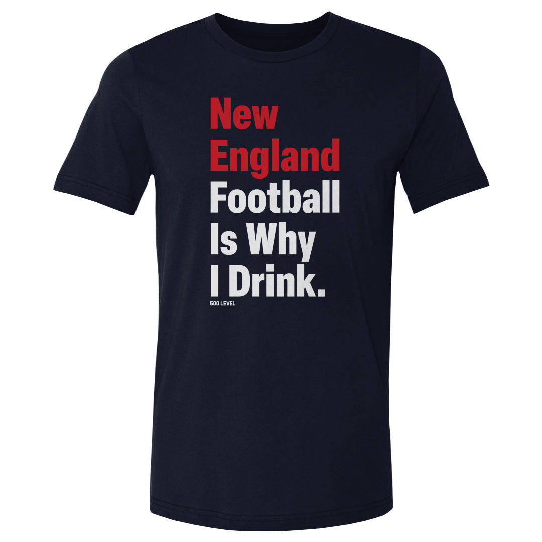New England Football Men's Cotton T-Shirt | 500 LEVEL