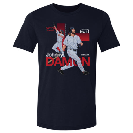 Johnny Damon Men's Cotton T-Shirt | 500 LEVEL
